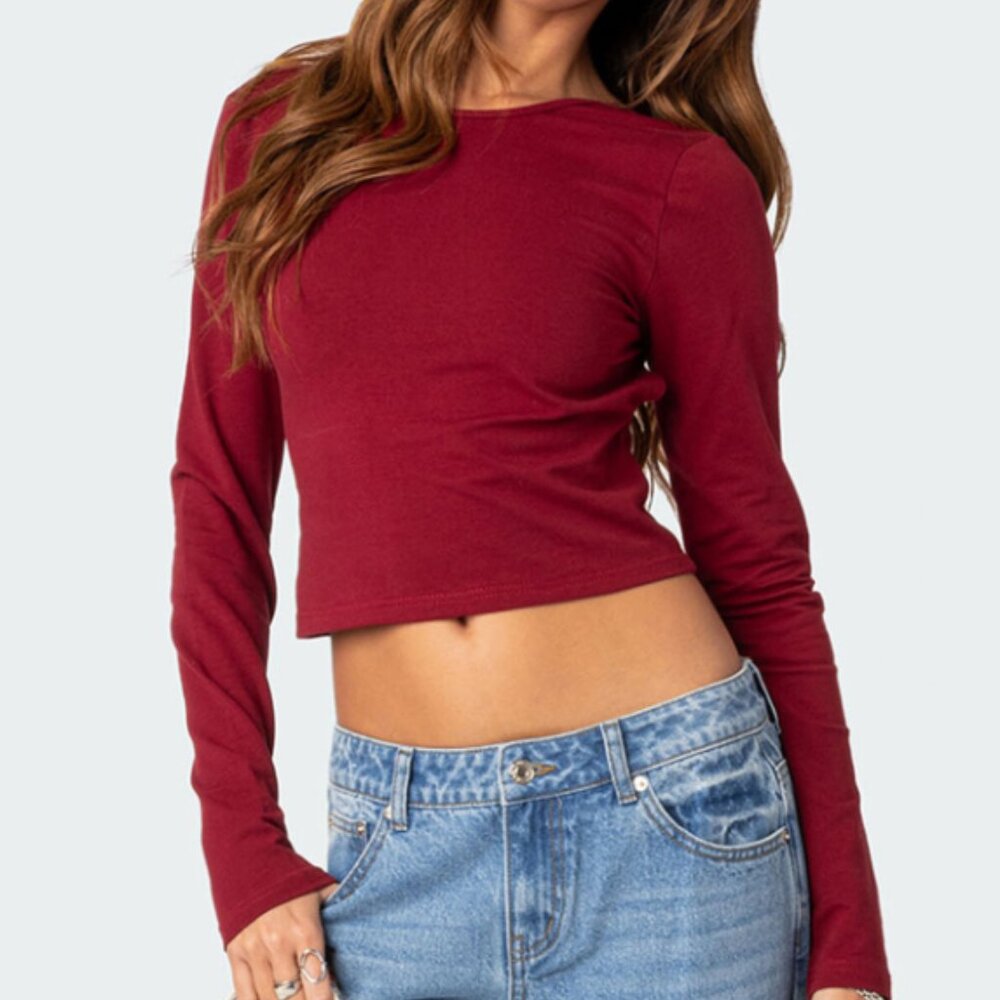 Edkited Long sleeve Top